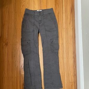 Hollister Gray Cargo Pants